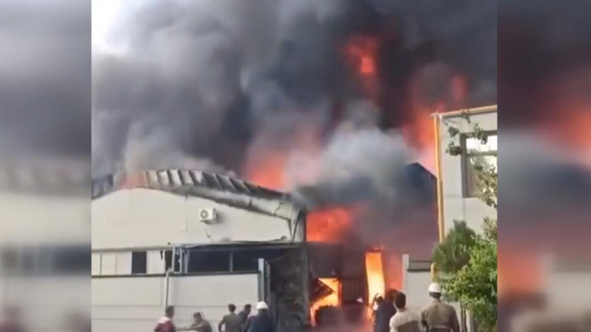 İran’da Motor Yağı Üretim Tesisinde Yangın: 10 Yaralı