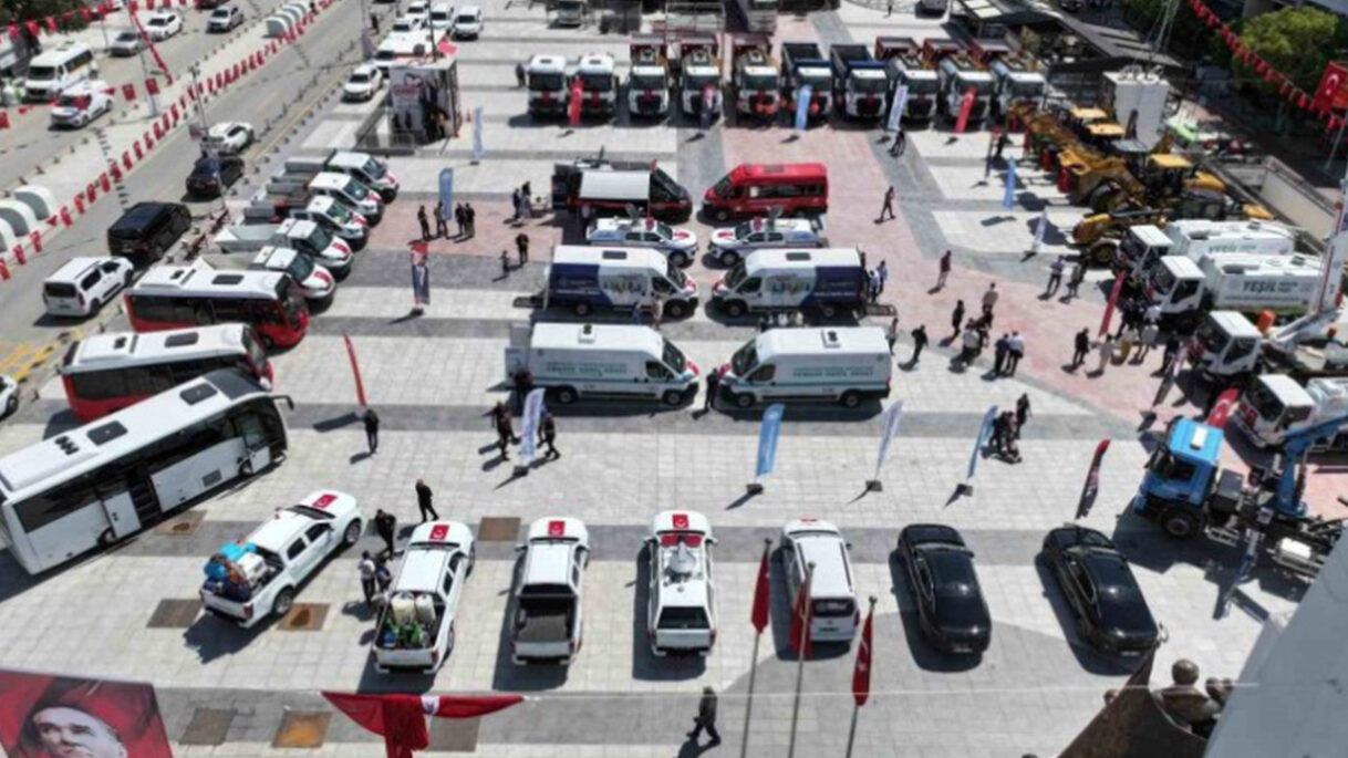Manisa’ya 376 Araçlık Yeni Filonun Katkısı